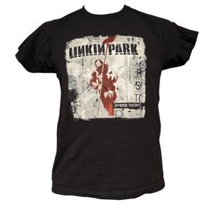 Linkin Park Black Hybrid Theory Album Cover T-Shirt Men’s XS
